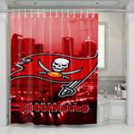 tampa bay buccaneers football logo shower curtains 0