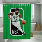 tattoos kyrie irving nba celtics shower curtains 0