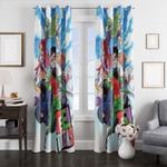 teen titans main character window curtains 0