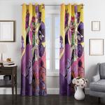 teen titans tone window curtains 0