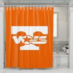 tennessee vols university shower curtains 0