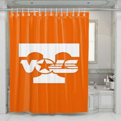 Tennessee Vols University Shower Curtain Set For Bathroom Decor Gift For Friends