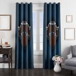 textured new york knicks metal window curtain 0