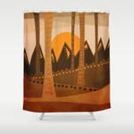 textures abstract 119 shower curtain 0