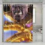 thanos and stone shower curtains 0