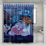 the amazing world of gumball best scene shower curtains 0