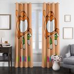 the amazing world of gumball darwin window curtains 0