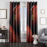 the ball of nfl football iconic window curtain 0