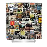 the beatles collage shower curtain 0