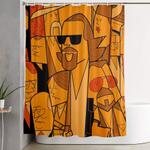the big lebowski shower curtain 0