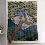 the downwards climbing shower curtain 0