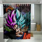 the end of everything goku shower curtains 0