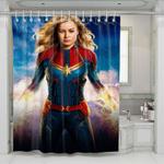 the great of captain marvel shower curtains 0