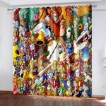 the legend of zelda curtains pattern blackout window drapes 0