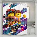 the lego batman movies dc universe shower curtains 0