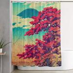 the new year in hisseii shower curtain 0
