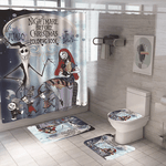 the nightmare before christmas ver12 bathroom sets shower curtain sets 0