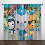 the octonauts curtains pattern blackout window drapes 0
