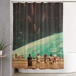 the others shower curtain 0