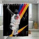 the player kevin durant warriors shower curtains 0