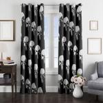 the punisher skull marvel window curtain 0