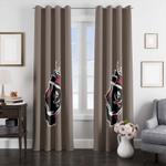 the ship and buccaneers flag window curtain 0