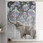 the simple things are the most extraordinary elephant size dreams shower curtain 0