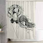 the tigers roar shower curtain 0