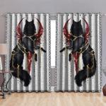 the viking wild wolf in chains blackout curtain viking style lovers blackout window curtains 100 polyester 417 1079 1 0