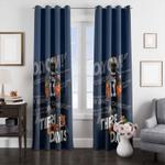 there goes davis ua football window curtain 0