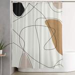 thin flow ii shower curtain 0