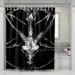 thrasher devil shower curtains 0