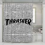 thrasher start and end shower curtains 0