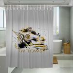tim thomas boston bruins shower curtains 0