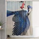 time to fly shower curtain 0