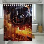 titan of league of legends shower curtains 0