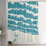 to the sea shower curtain 0