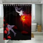 tokyo ghoul ken kaneki centipede shower curtains 0