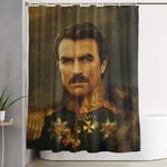 tom selleck replaceface shower curtain 0