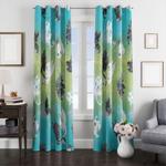 toothless with his girlfriends dragons window curtain 0