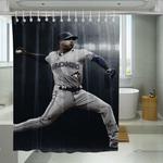 toronto jays best player cinematic shower curtains 0