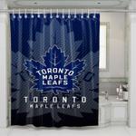 toronto maple leafs nhl logo 1 shower curtains 0