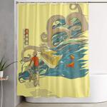 traffic monday shower curtain 0