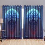 tree of life roots of life blackout curtain gift idea viking style blackout window curtains 100 polyester 417 1079 1 0