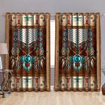 tribe dream catcher tribal pattern curtain native style decor gift for room blackout window curtains 100 polyester 417 1079 0