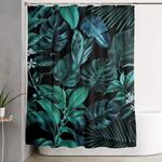 tropical garden shower curtain 0