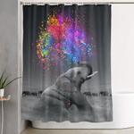true colors within shower curtain 0