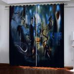 twilight the vampire diaries pattern curtains blackout window drapes 0