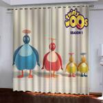 twirlywoos curtains pattern blackout window drapes 0
