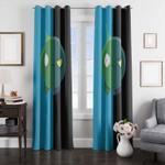 two face final space netflix window curtain 0